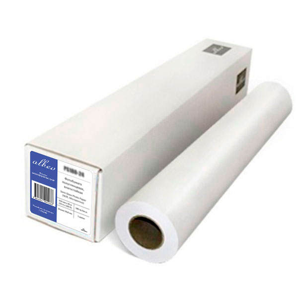 Бумага для плоттеров А1+ Albeo Inkjet Coated Paper-Universal 610мм x 30.5м, 90г/кв.м, W90-24 Бумага для плоттеров А1+ Albeo Inkjet Coated Paper-Universal 610мм x 30.5м, 90г/кв.м, W90-24